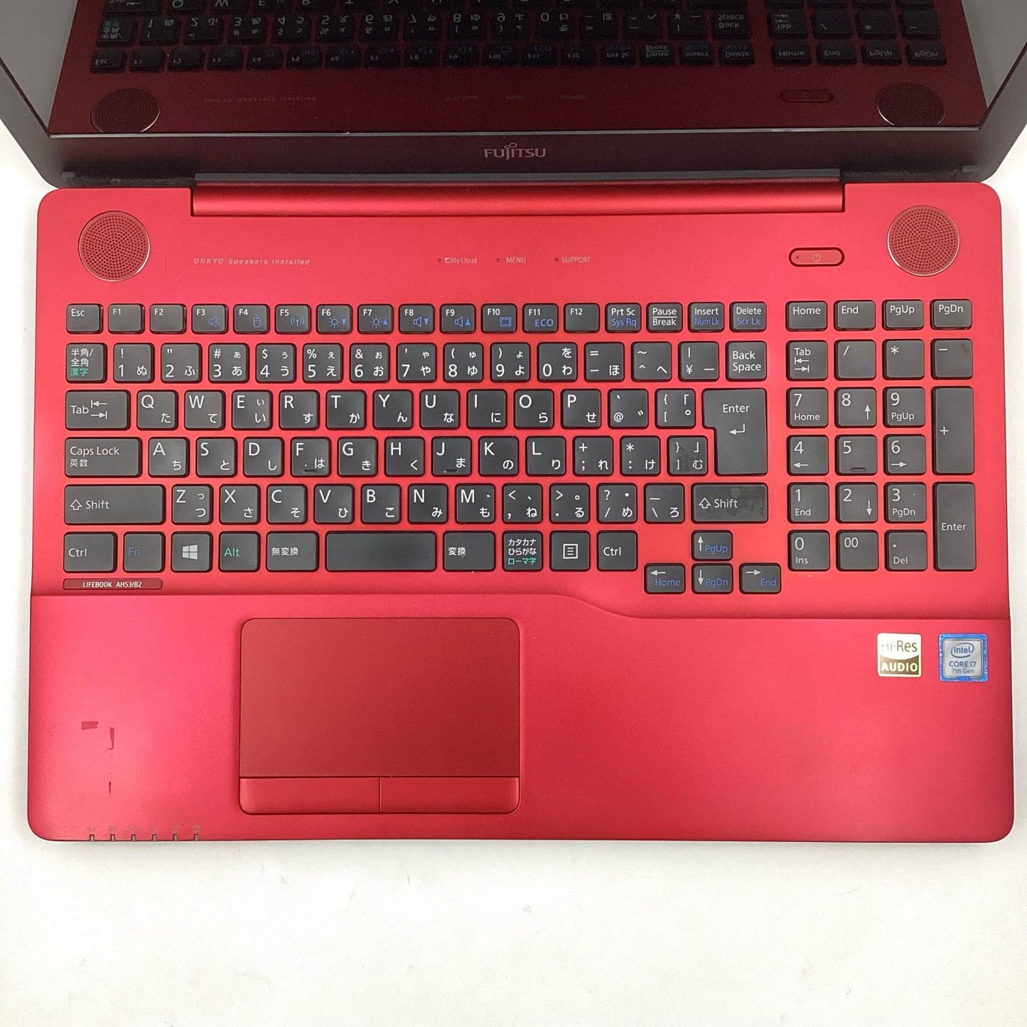 【最速発送】FUJITSU LIFEBOOK AH53/B2 FMVA53B2R Intel(R) Core(TM) i7-7700HQ CPU @ 2.80GHz 8GB HDD 1TB 28%【難有】