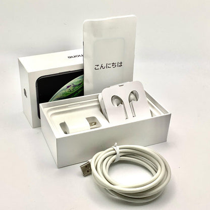 【全額返金保証】【最速発送】Apple iPhone iPhone XS 256GB スペースグレイ au SIMフリー 白ロム 動作確認済 100%
