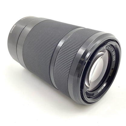 【全額返金保証】【最速発送】Sony E 55-210mm F4.5-6.3 OSS SEL55210 (B) [ブラック] 美品 動作確認済