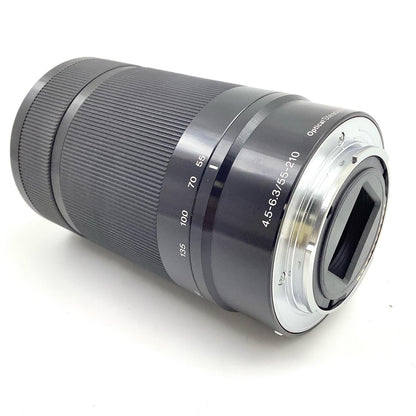 【全額返金保証】【最速発送】Sony E 55-210mm F4.5-6.3 OSS SEL55210 (B) [ブラック] 美品 動作確認済