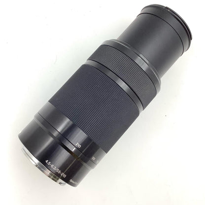 【全額返金保証】【最速発送】Sony E 55-210mm F4.5-6.3 OSS SEL55210 (B) [ブラック] 美品 動作確認済
