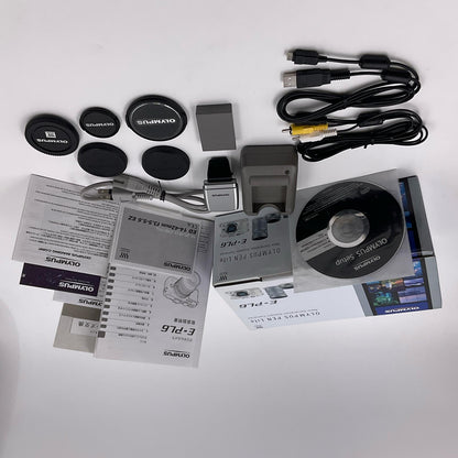 【全額返金保証】【最速発送】OLYMPUS デジタル一眼 OLYMPUS PEN Lite E-PL6 EZ ダブルズームキット ホワイト 超美品 動作確認済