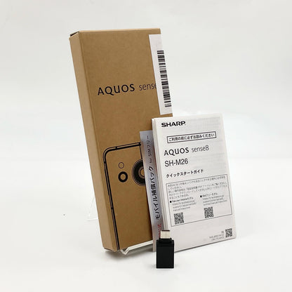 【全額返金保証】【最速発送】SHARP AQUOS sense8 128GB ペールグリーン SIMフリー SH-M26 白ロム 動作確認済