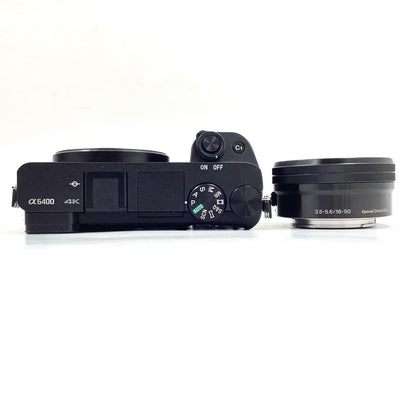 【全額返金保証】【最速発送】Sony デジタル一眼 α6400 ILCE-6400L パワーズームレンズキット ブラック 超美品 動作確認済