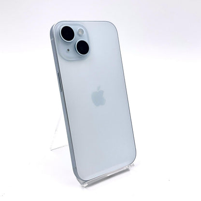 【全額返金保証】【最速発送】Apple iPhone iPhone 15 128GB ブルー SIMフリー 白ロム 美品 動作確認済 88%