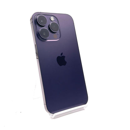 【全額返金保証】【最速発送】Apple iPhone iPhone 14 Pro 128GB ディープパープル SIMフリー 白ロム 動作確認済 88%