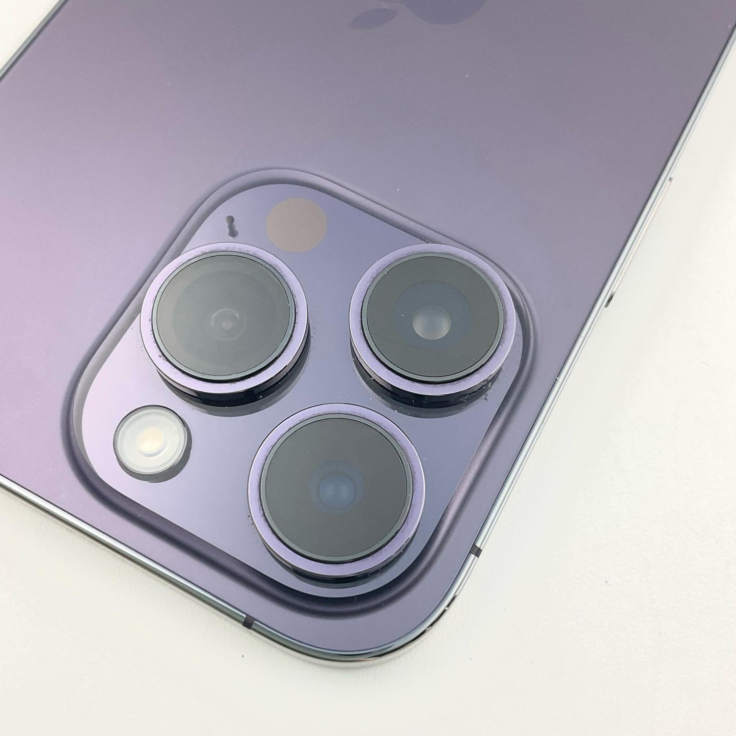 【全額返金保証】【最速発送】Apple iPhone iPhone 14 Pro 128GB ディープパープル SIMフリー 白ロム 動作確認済 88%