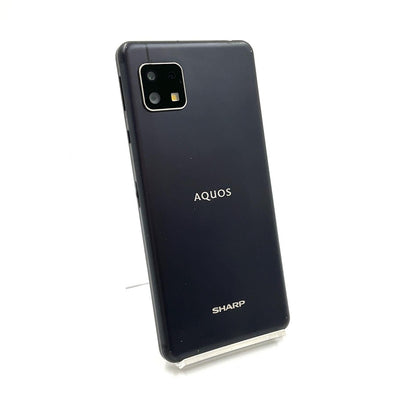 【全額返金保証】【最速発送】SHARP AQUOS sense4 lite 64GB ブラック 楽天モバイル SH-RM15 白ロム 動作確認済
