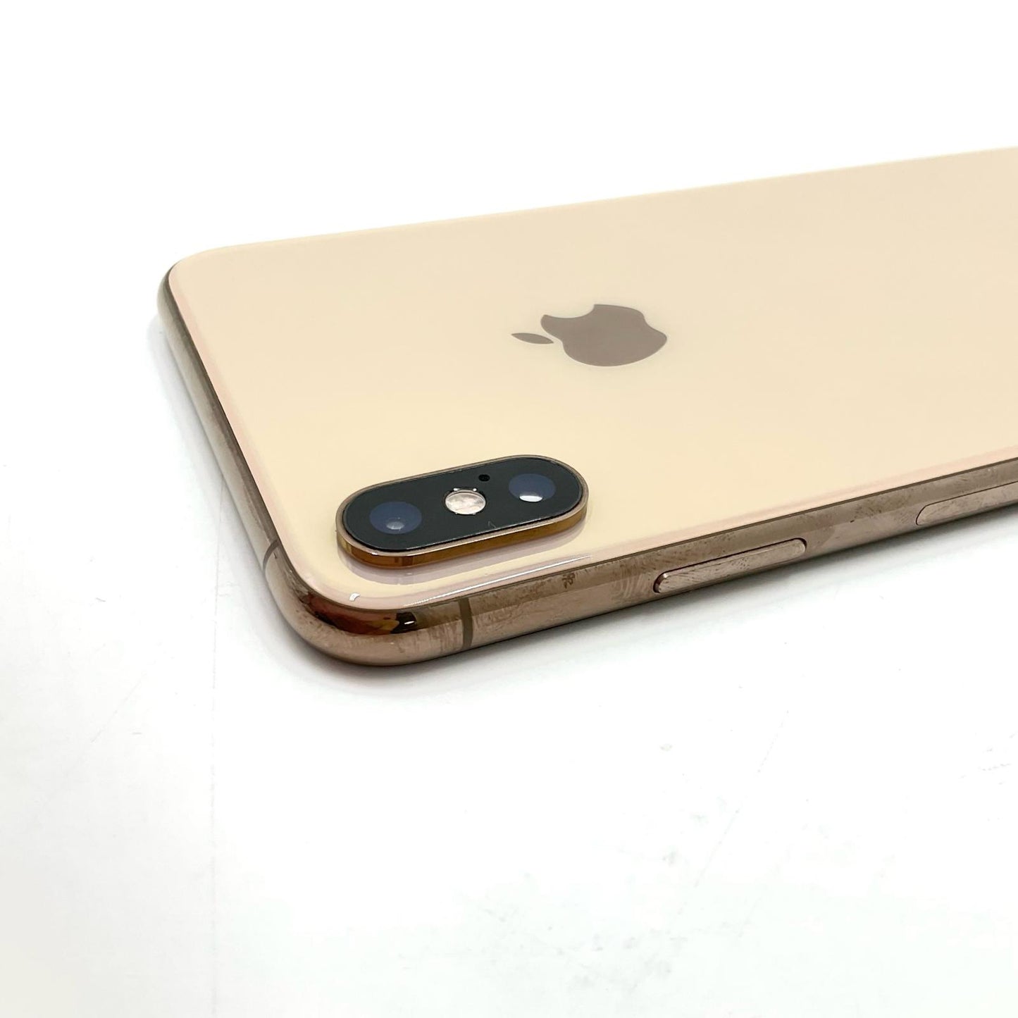 【全額返金保証】【最速発送】Apple iPhone iPhone XS Max 256GB ゴールド docomo 白ロム 動作確認済 78%