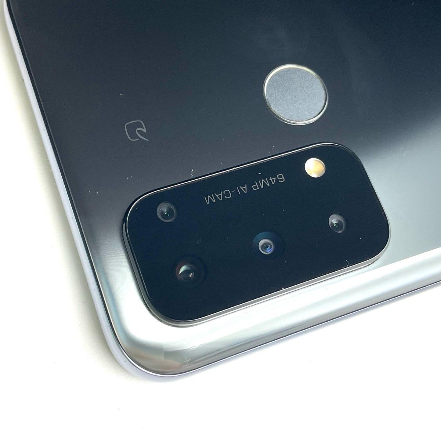 【全額返金保証】【最速発送】OPPO Reno 5 A 128GB シルバーブラック SIMフリー CPH2199 白ロム 動作確認済