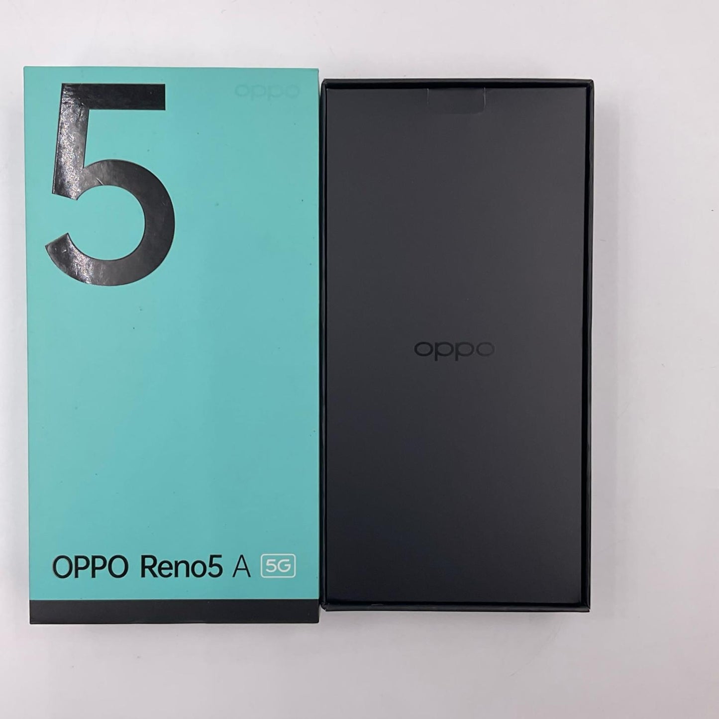 【全額返金保証】【最速発送】OPPO Reno 5 A 128GB シルバーブラック SIMフリー CPH2199 白ロム 動作確認済