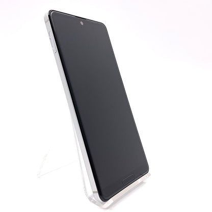 【全額返金保証】【最速発送】SHARP AQUOS sense4 64GB シルバー SIMフリー SH-M15 白ロム 動作確認済