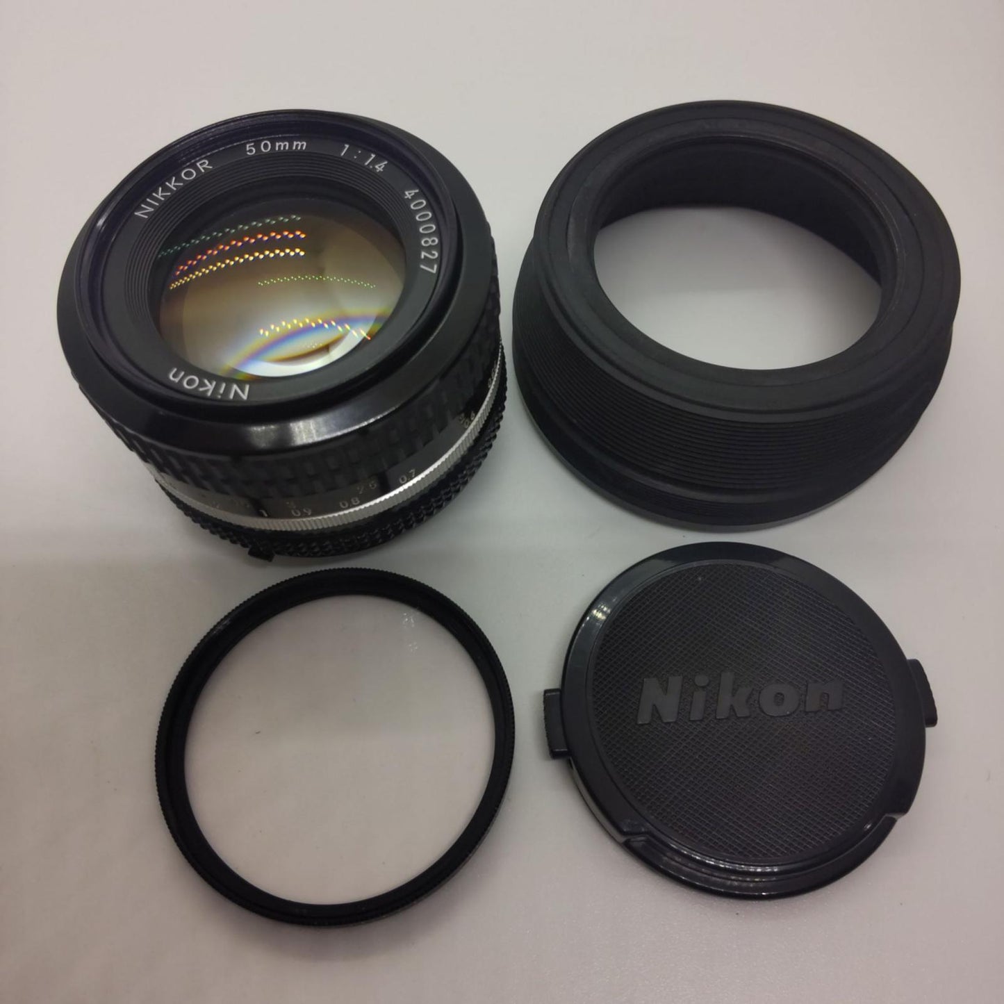 【全額返金保証】【最速発送】Nikon Ai NIKKOR 50mm F1.4 動作確認済