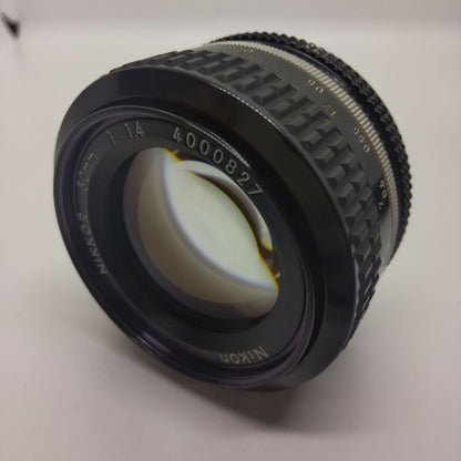 【全額返金保証】【最速発送】Nikon Ai NIKKOR 50mm F1.4 動作確認済