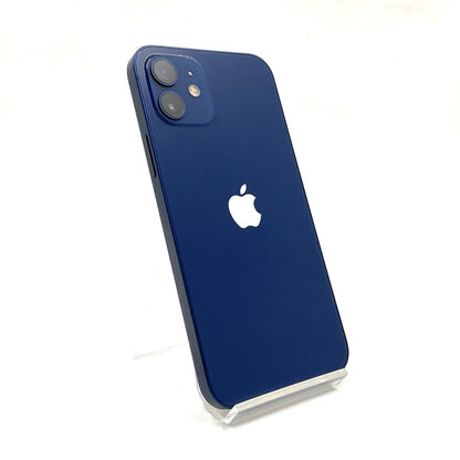 【全額返金保証】【最速発送】Apple iPhone iPhone 12 64GB ブルー au 白ロム 美品 動作確認済 90%