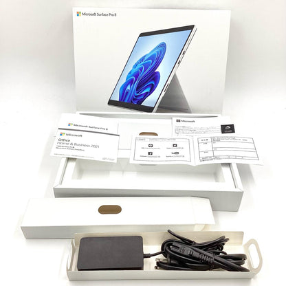 【全額返金保証】【最速発送】Microsoft Surface Pro 8 1983 11th Gen Intel(R) Core(TM) i5-1135G7 @ 2.40GHz 8GB M.2 SSD 128GB 95% 超美品 動作確認済