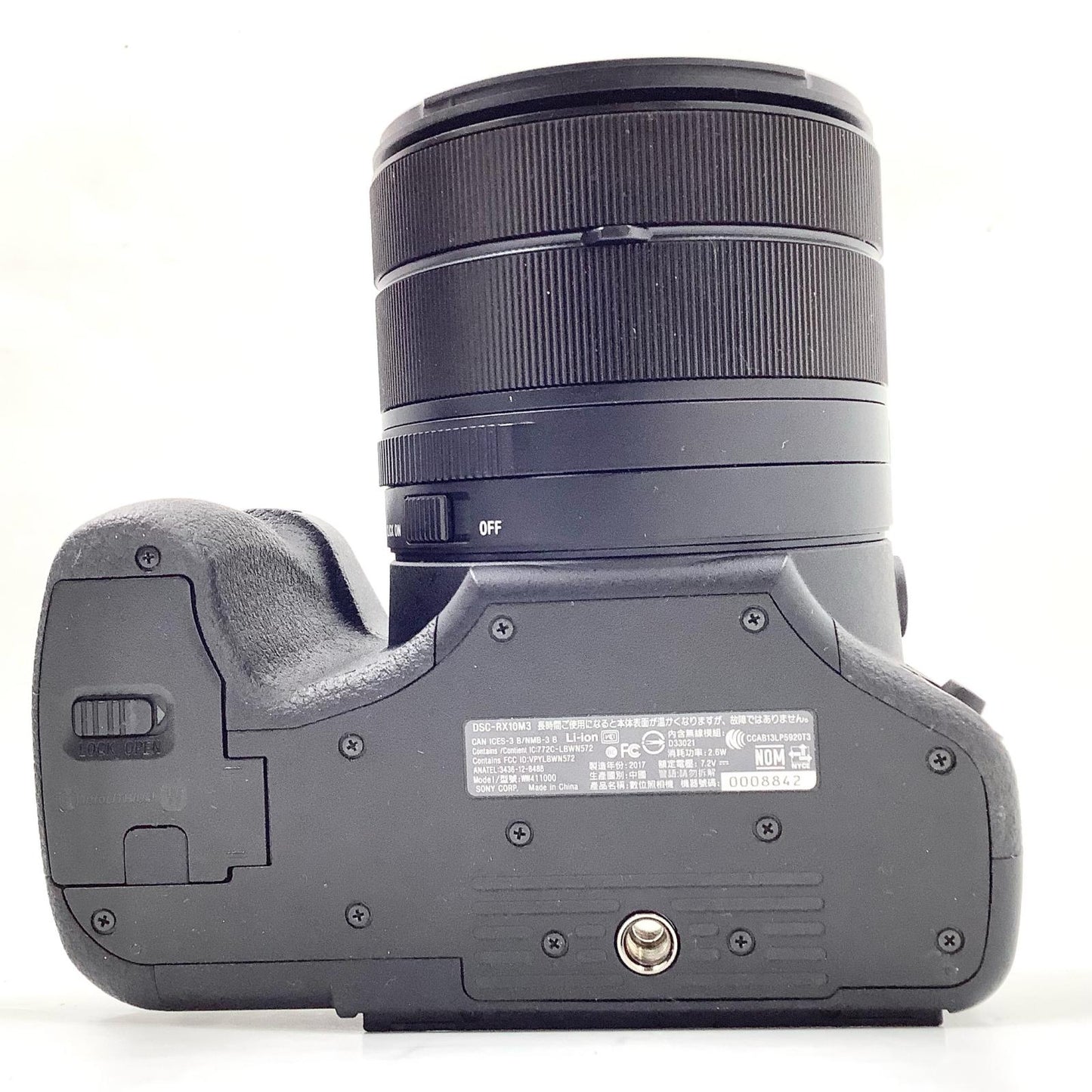 【全額返金保証】【最速発送】Sony コンパクトデジタルカメラ サイバーショット DSC-RX10M3 美品 動作確認済