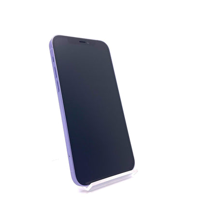【全額返金保証】【最速発送】Apple iPhone iPhone 12 64GB パープル au 白ロム 動作確認済 89%