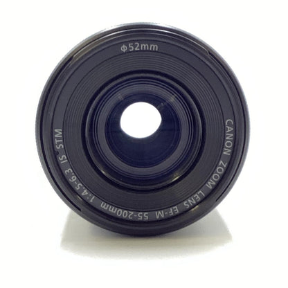 【全額返金保証】【最速発送】Canon EF-M55-200mm F4.5-6.3 IS STM 美品 動作確認済