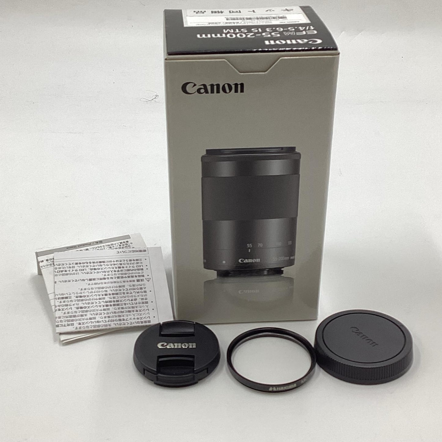 【全額返金保証】【最速発送】Canon EF-M55-200mm F4.5-6.3 IS STM 美品 動作確認済