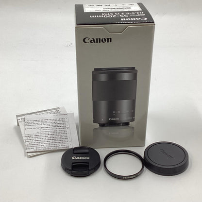 【全額返金保証】【最速発送】Canon EF-M55-200mm F4.5-6.3 IS STM 美品 動作確認済