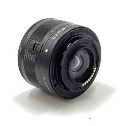 【全額返金保証】【最速発送】Canon EF-M15-45mm F3.5-6.3 IS STM [グラファイト] 美品 動作確認済