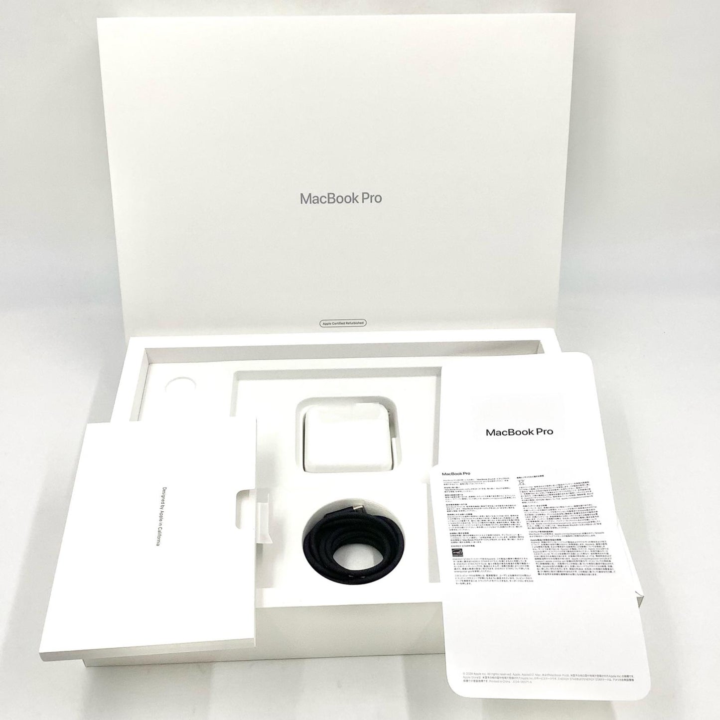 【全額返金保証】【最速発送】Apple MacBook Pro 14インチ 2024 Apple M4 Pro 24GB SSD 512GB スペースブラック 100% 超美品 動作確認済