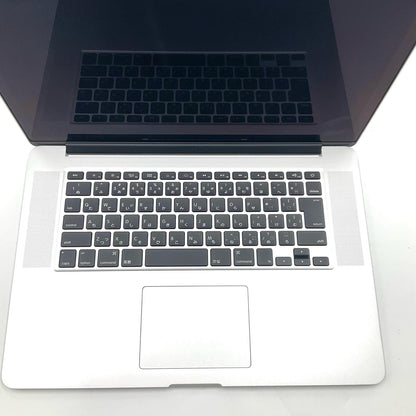 【全額返金保証】【最速発送】Apple MacBook Pro 15.4インチ 2013 2.3 GHz クアッドコア Intel Core i7 16GB SSD 512GB シルバー 90.1% 動作確認済