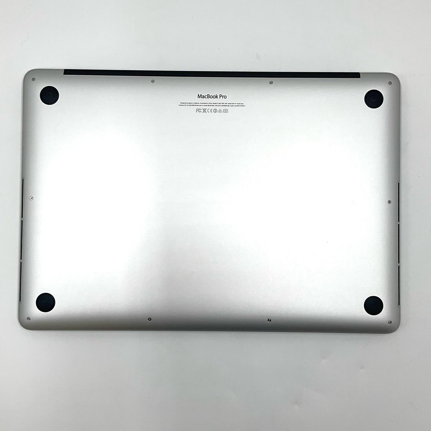 【全額返金保証】【最速発送】Apple MacBook Pro 15.4インチ 2013 2.3 GHz クアッドコア Intel Core i7 16GB SSD 512GB シルバー 90.1% 動作確認済