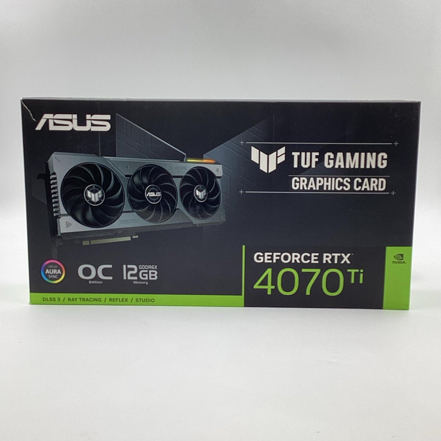 【全額返金保証】【最速発送】TUF GAMING グラフィックボード Geforce RTX 4070 Ti 12GB TUF-RTX4070TI-O12G-GAMING 超美品 動作確認済