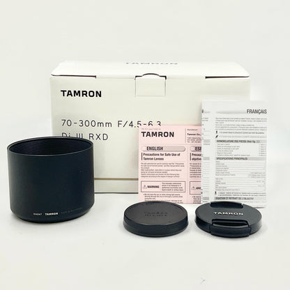 【全額返金保証】【最速発送】TAMRON 70-300mm F/4.5-6.3 Di III RXD (Model A047) [ニコンZ用] 動作確認済