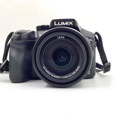 【全額返金保証】【最速発送】Panasonic コンパクトデジタルカメラ LUMIX DMC-FZ300 ブラック 美品 動作確認済