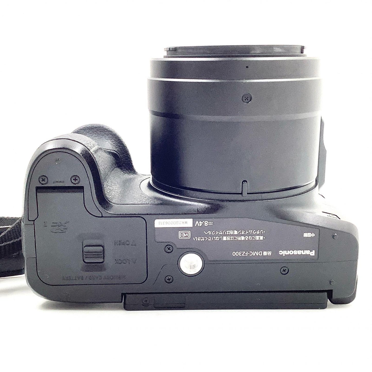 【全額返金保証】【最速発送】Panasonic コンパクトデジタルカメラ LUMIX DMC-FZ300 ブラック 美品 動作確認済
