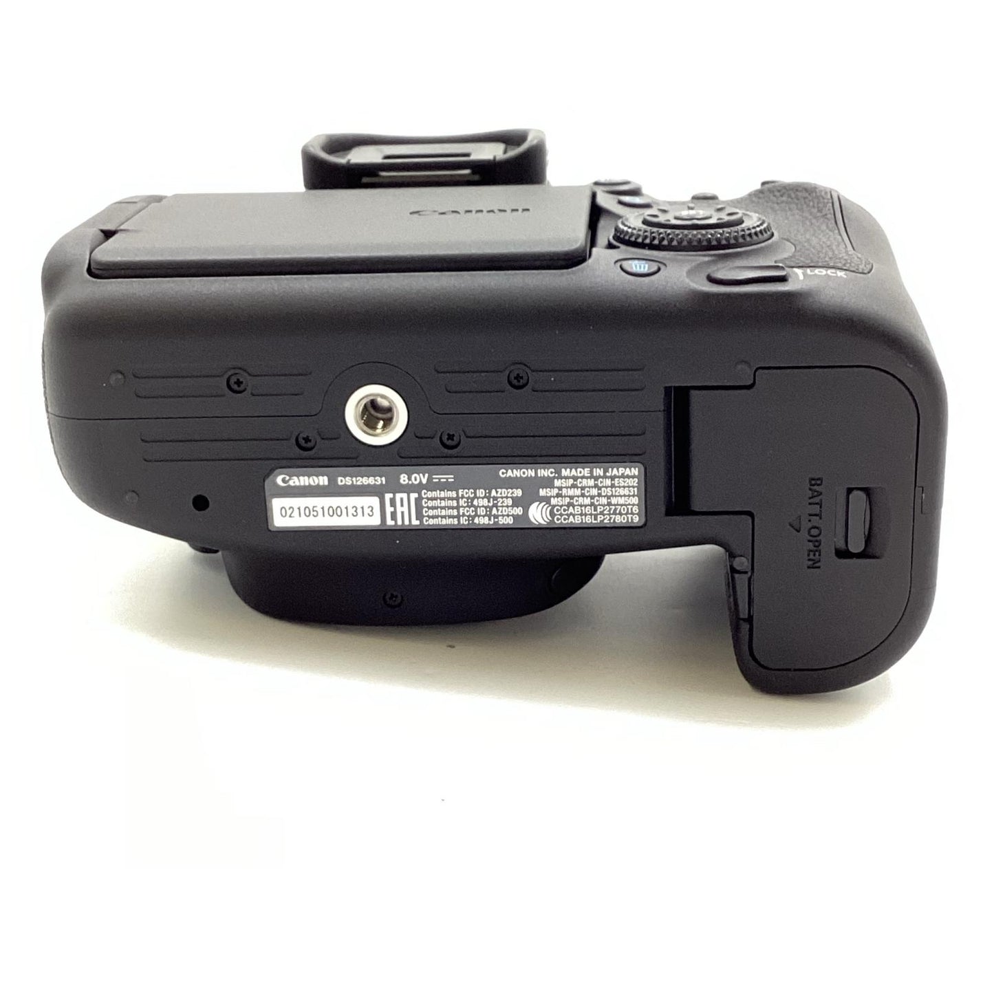 【全額返金保証】【最速発送】Canon デジタル一眼 EOS 6D Mark II ボディ ブラック 美品 動作確認済
