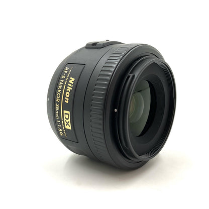 【全額返金保証】【最速発送】Nikon AF-S DX NIKKOR 35mm f/1.8G 美品 動作確認済