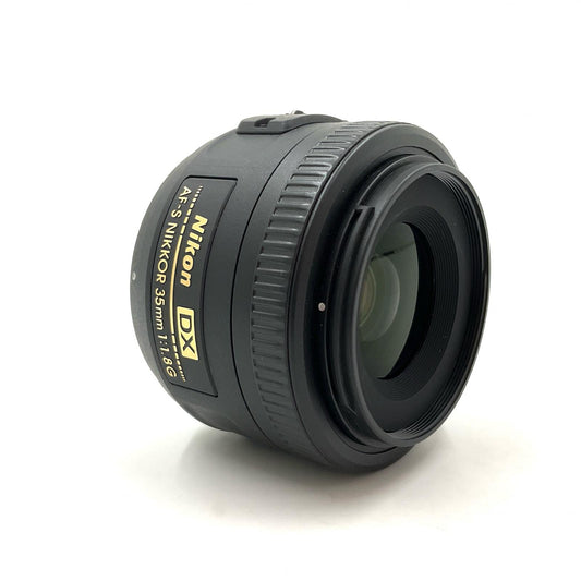 【全額返金保証】【最速発送】Nikon AF-S DX NIKKOR 35mm f/1.8G 美品 動作確認済