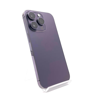 【全額返金保証】【最速発送】Apple iPhone iPhone Pro 14 Pro 256GB ディープパープル docomo 白ロム 動作確認済 75%