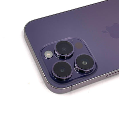【全額返金保証】【最速発送】Apple iPhone iPhone Pro 14 Pro 256GB ディープパープル docomo 白ロム 動作確認済 75%