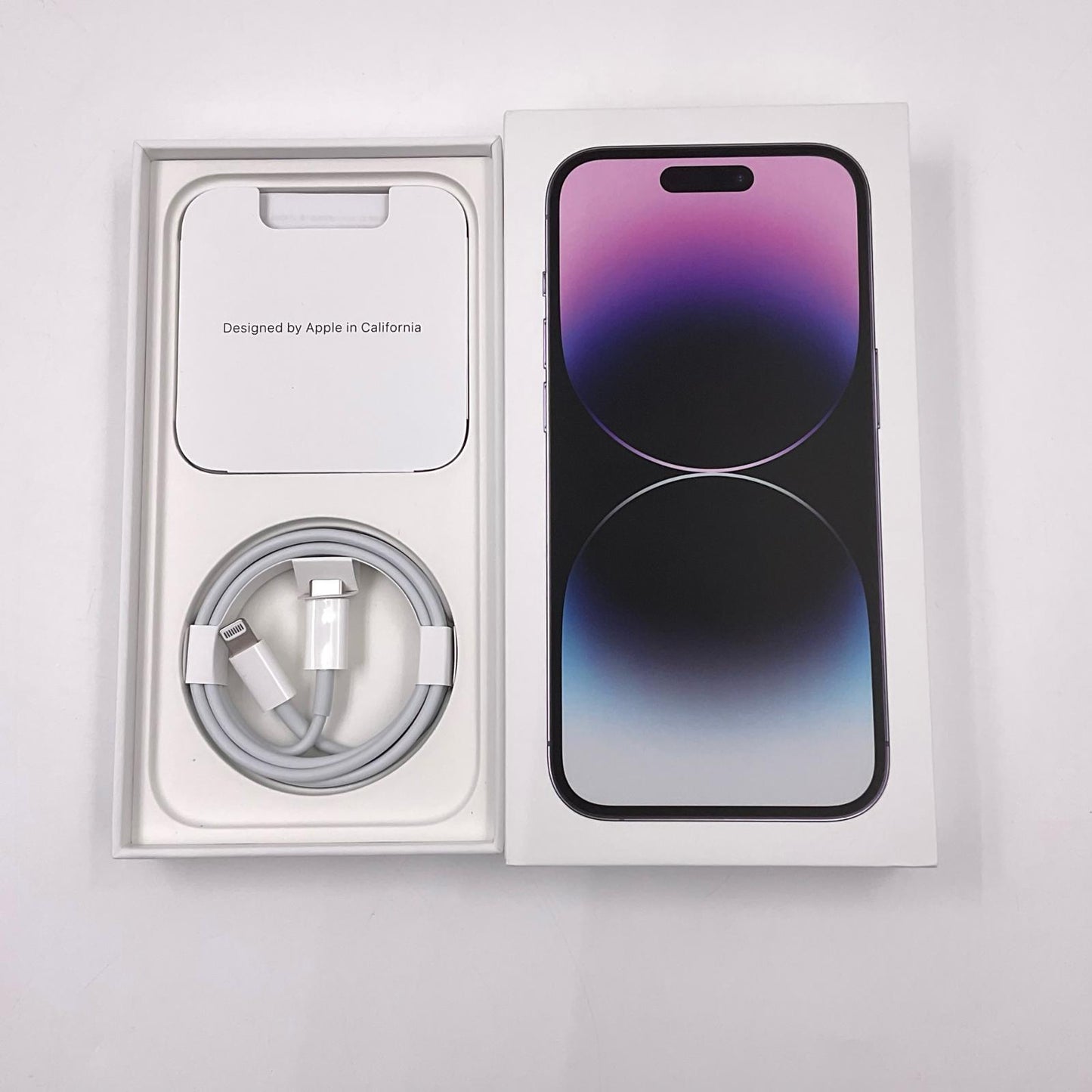 【全額返金保証】【最速発送】Apple iPhone iPhone Pro 14 Pro 256GB ディープパープル docomo 白ロム 動作確認済 75%