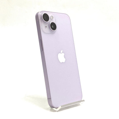 【全額返金保証】【最速発送】Apple iPhone iPhone 14 128GB パープル SIMフリー 白ロム 動作確認済 84%