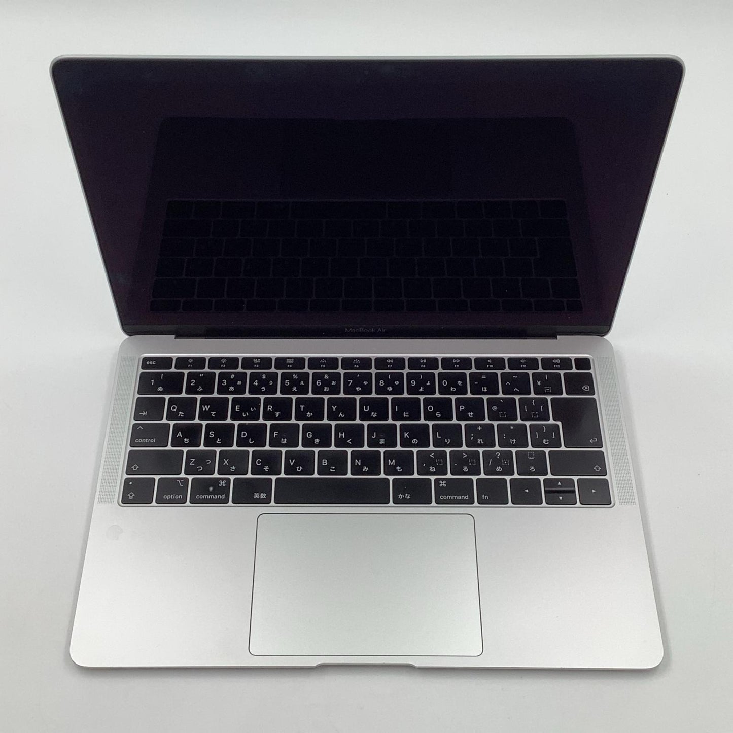 【全額返金保証】【最速発送】Apple MacBook Air 13インチ 2018 1.6GHz デュアルコアIntel Core i5 8GB SSD 256GB シルバー 82.5% 動作確認済