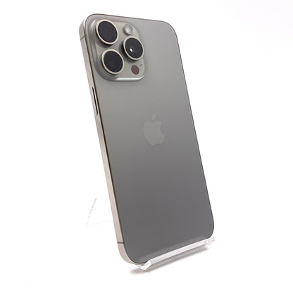 【全額返金保証】【最速発送】Apple iPhone iPhone 15 Pro Max 256GB ナチュラルチタニウム SIMフリー 白ロム 超美品 動作確認済 96%