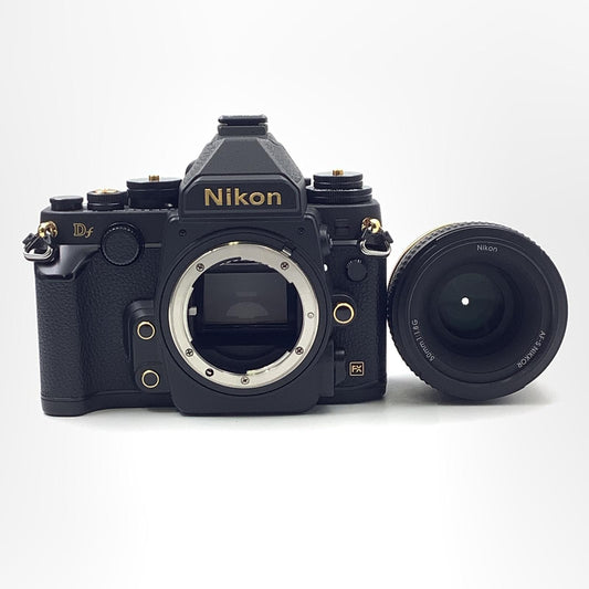 【全額返金保証】【最速発送】Nikon デジタル一眼 Df 50mm f/1.8G Special Gold Edition キット ゴールド 美品 動作確認済