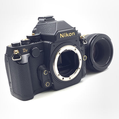【全額返金保証】【最速発送】Nikon デジタル一眼 Df 50mm f/1.8G Special Gold Edition キット ゴールド 美品 動作確認済