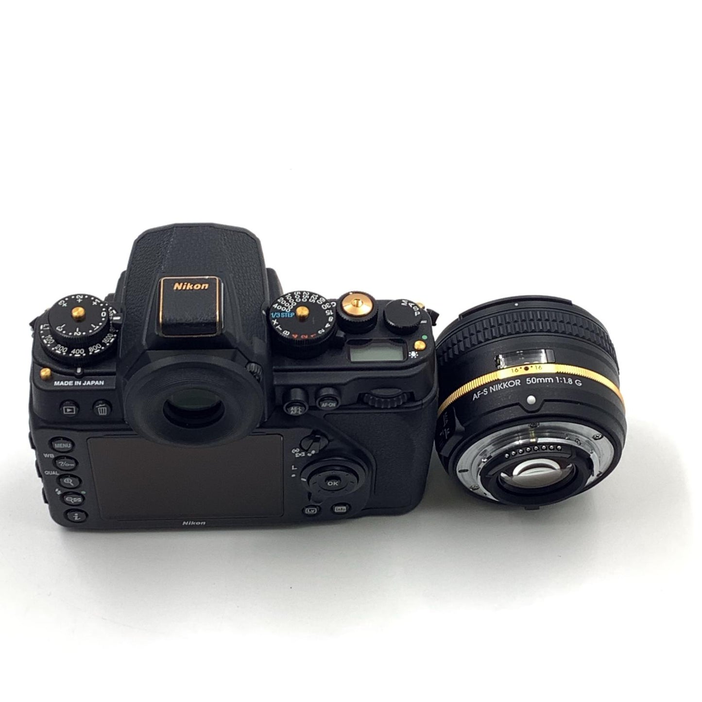 【全額返金保証】【最速発送】Nikon デジタル一眼 Df 50mm f/1.8G Special Gold Edition キット ゴールド 美品 動作確認済