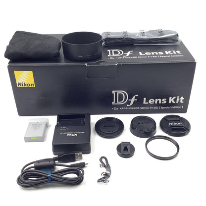 【全額返金保証】【最速発送】Nikon デジタル一眼 Df 50mm f/1.8G Special Gold Edition キット ゴールド 美品 動作確認済