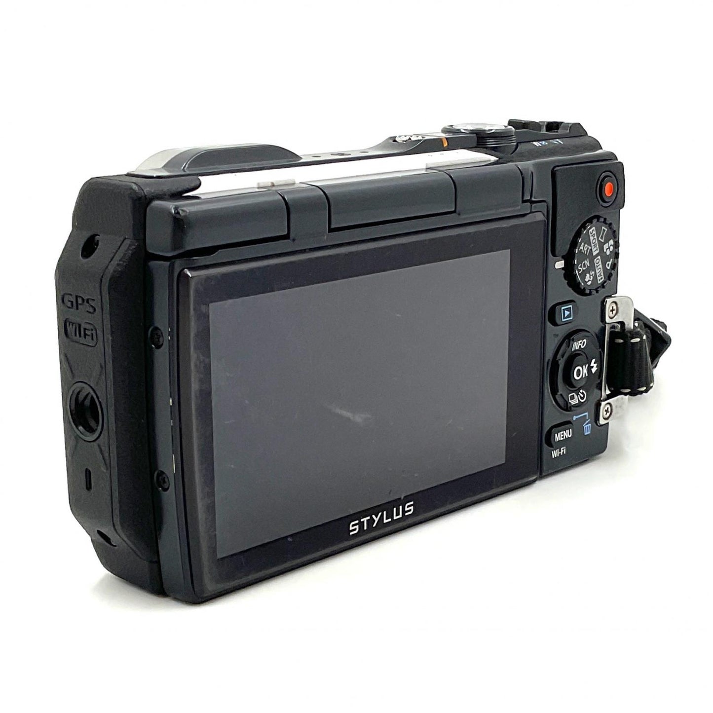 【最速発送】OLYMPUS コンパクトデジタルカメラ OLYMPUS STYLUS TG-870 Tough　ホワイト【難有】