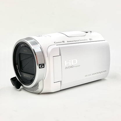 【全額返金保証】【最速発送】Sony HDR-CX680 (W) [ホワイト] 超美品 動作確認済