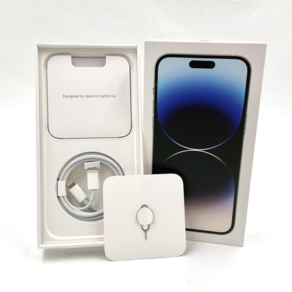 【全額返金保証】【最速発送】Apple iPhone iPhone 14 Pro Max 256GB シルバー SIMフリー 白ロム 動作確認済 85%