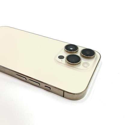 【全額返金保証】【最速発送】Apple iPhone iPhone 14 Pro 256GB ゴールド au SIMフリー 動作確認済 78%